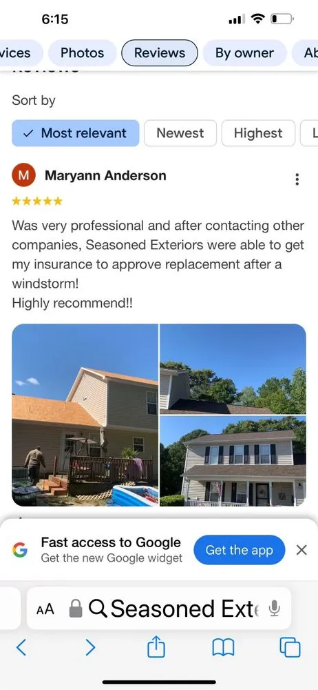Slide of Seasoned Exteriors