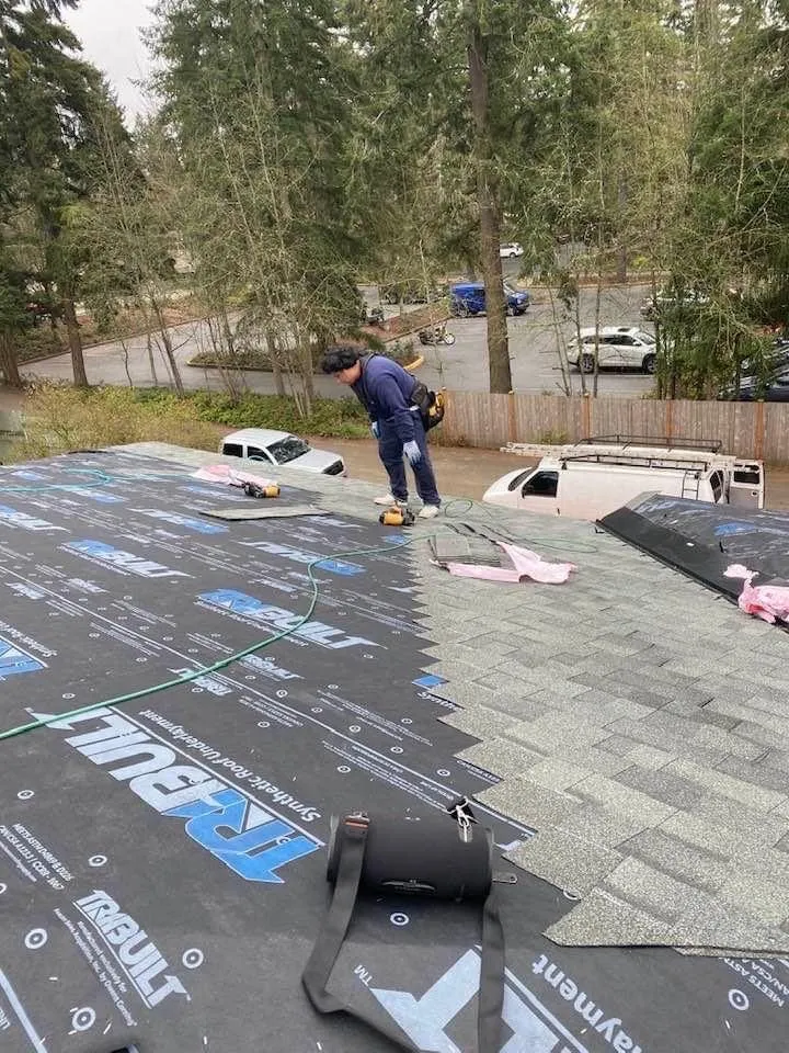 Slide of Seattle king roofing and siding