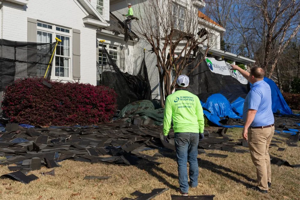 Slide of Seawright Roofing