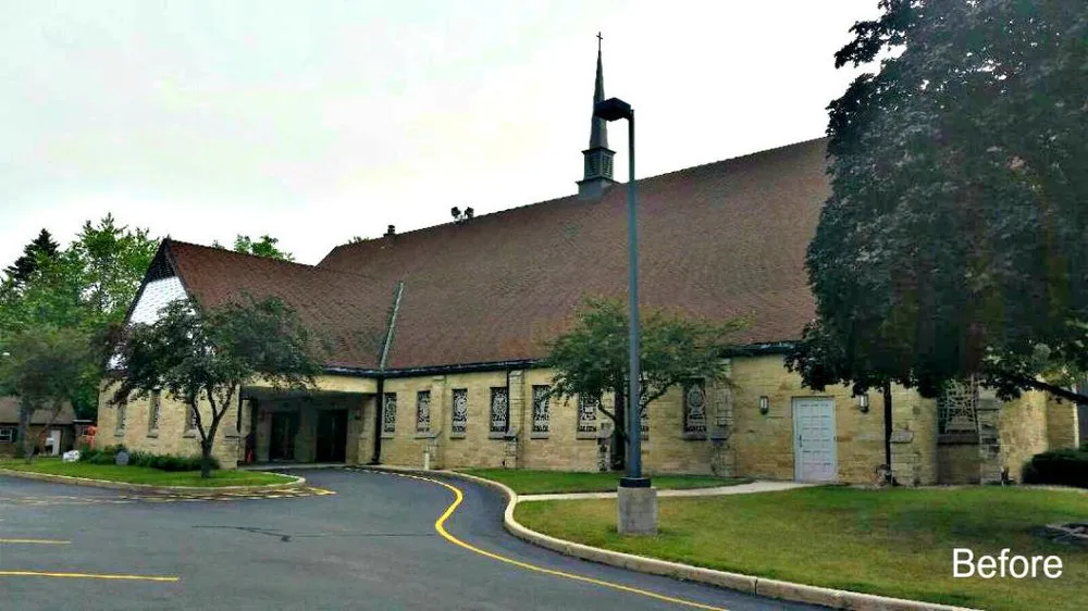 Professional metal roofing installation with free inspection in Hubertus, WI by Secure Roofing