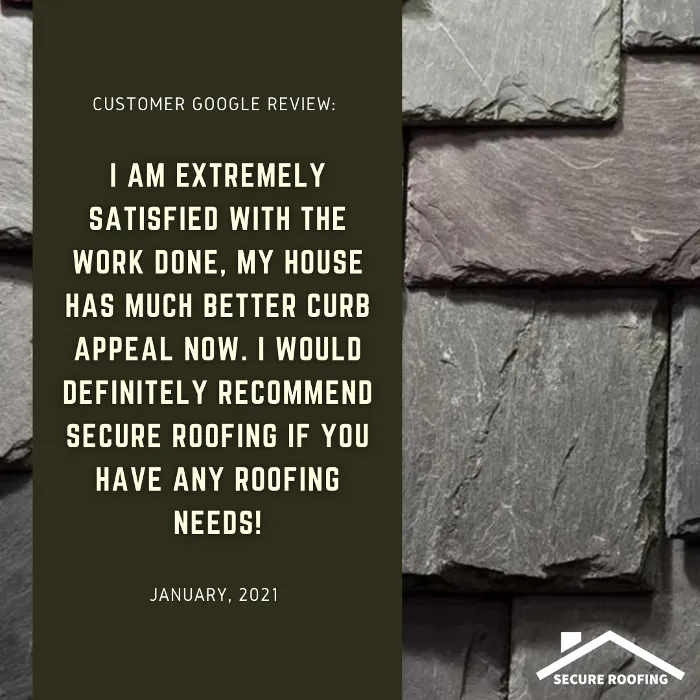 Slide of Secure Roofing