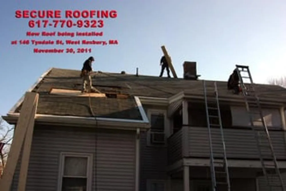 Slide of Secure Roofing