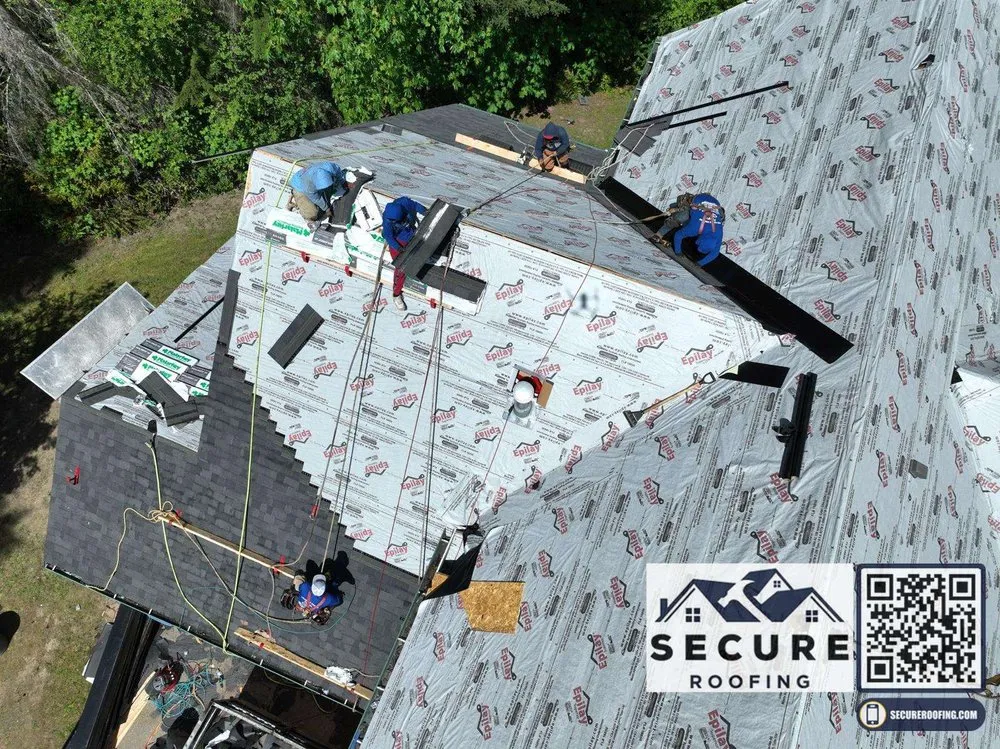 Slide of Secure Roofing