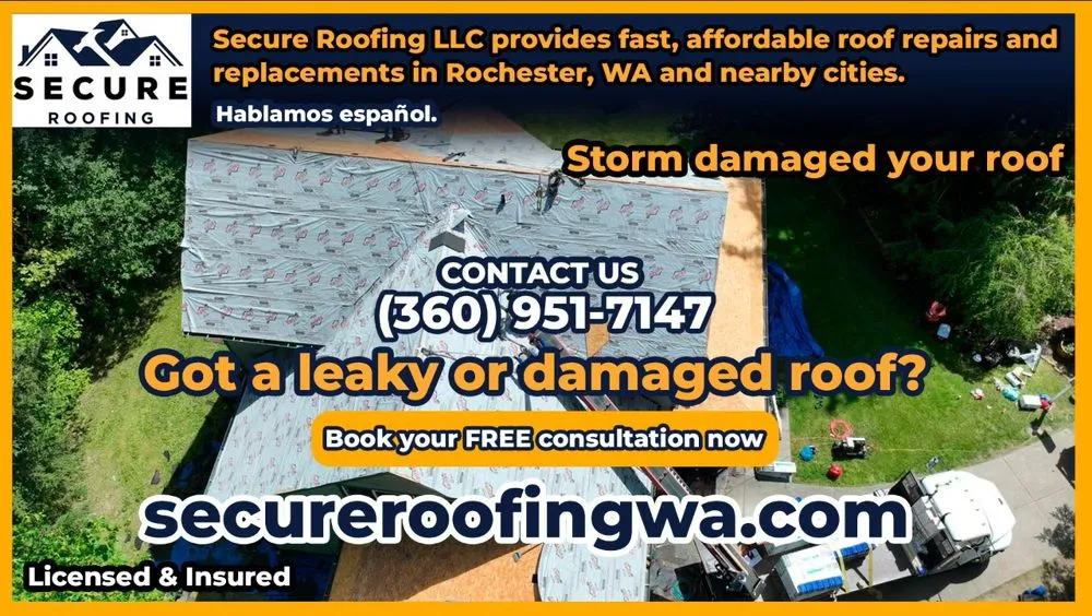 Slide of Secure Roofing