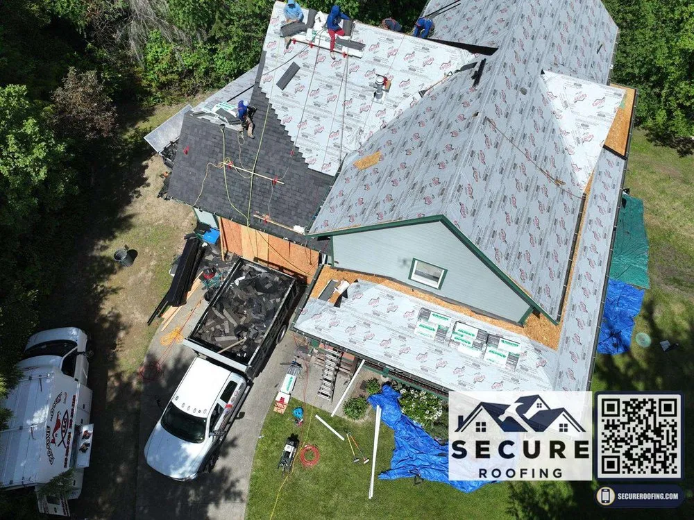 Slide of Secure Roofing