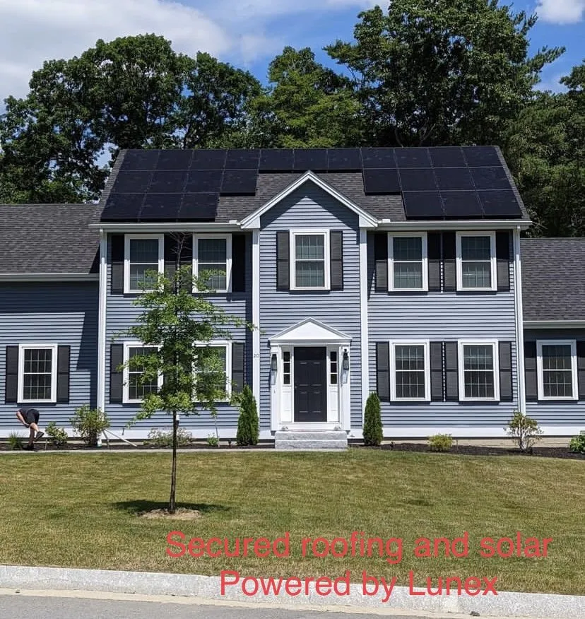 Slide of Secured Roofing & Solar