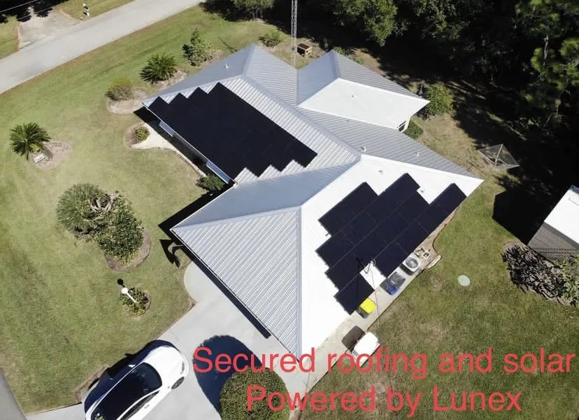 Slide of Secured Roofing & Solar