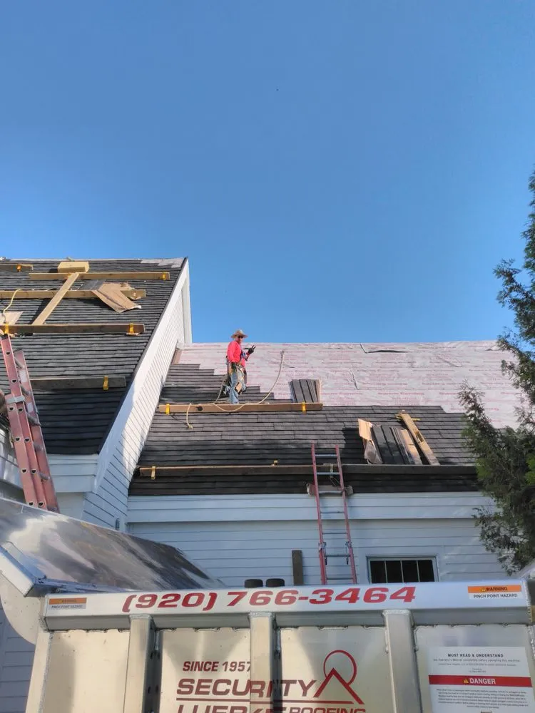 Slide of Security-Luebke Roofing