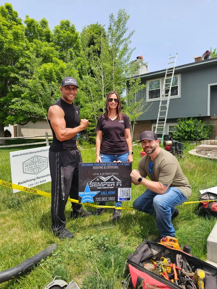 Slide of Semper Fi Restoration