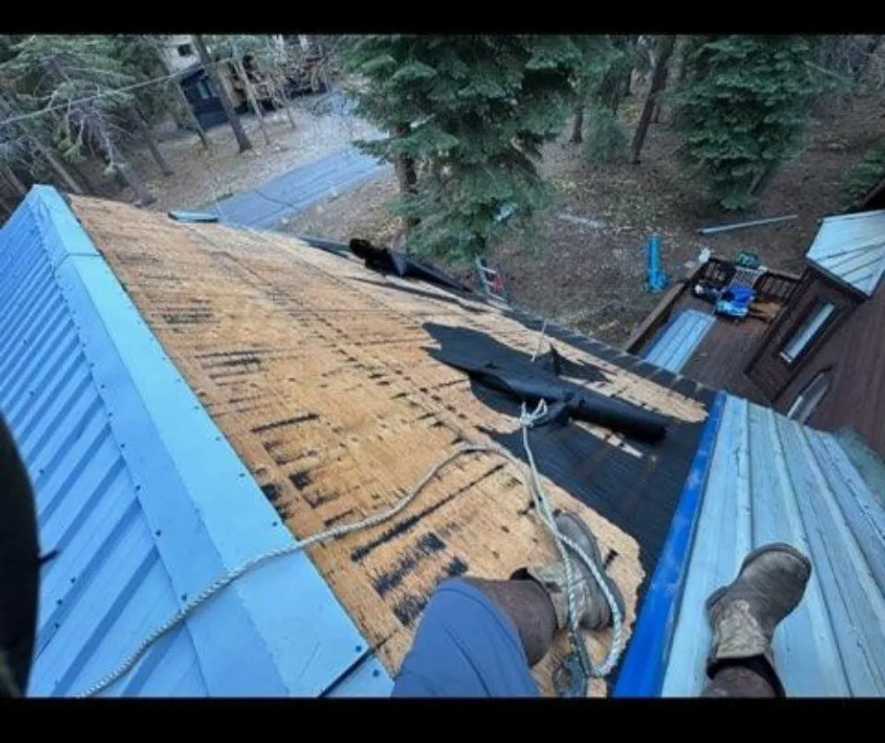 Slide of Sendit Roof Repair