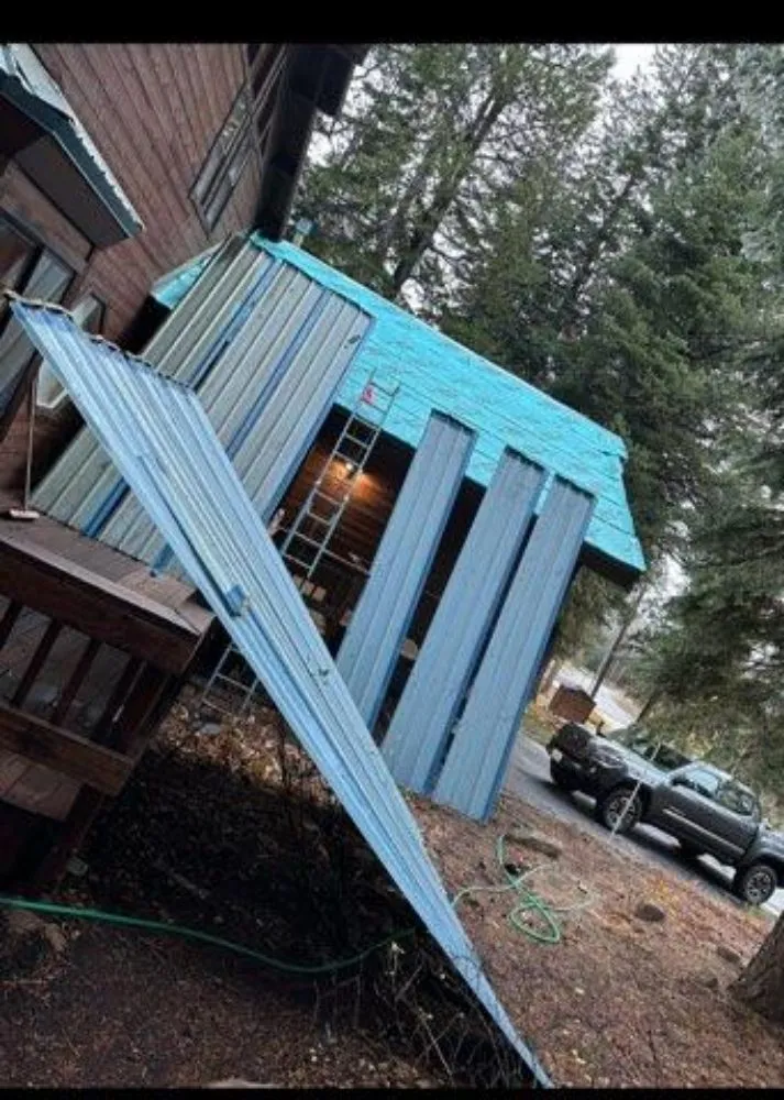 Slide of Sendit Roof Repair