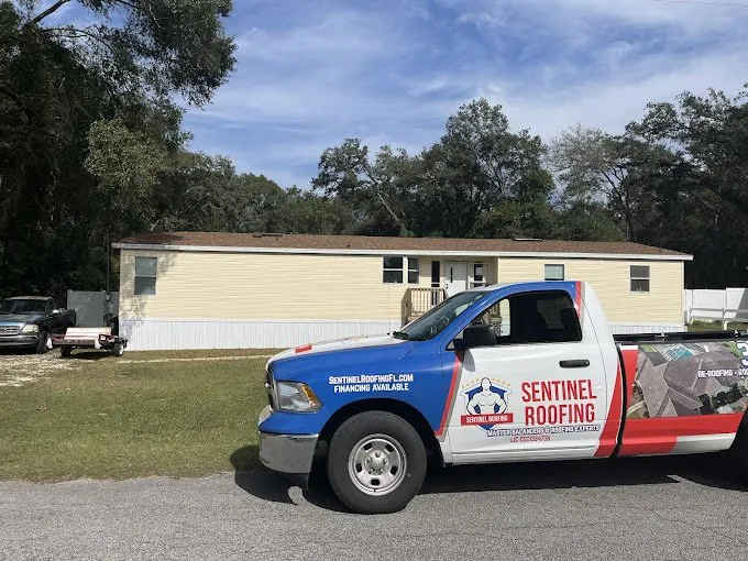 Slide of Sentinel Roofing