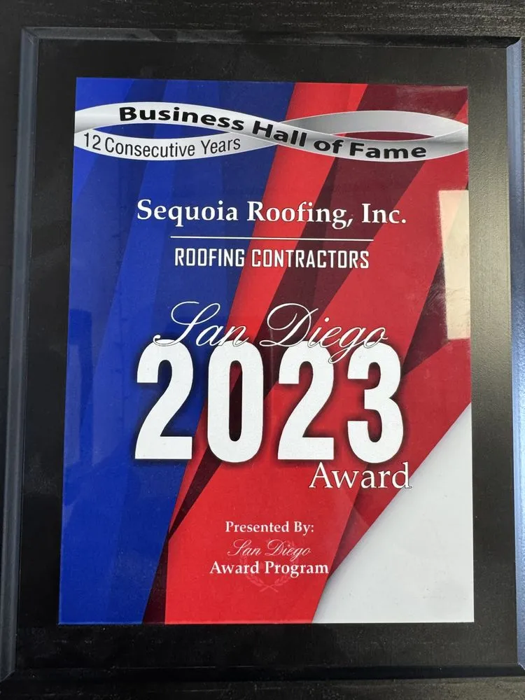 Slide of Sequoia Roofing