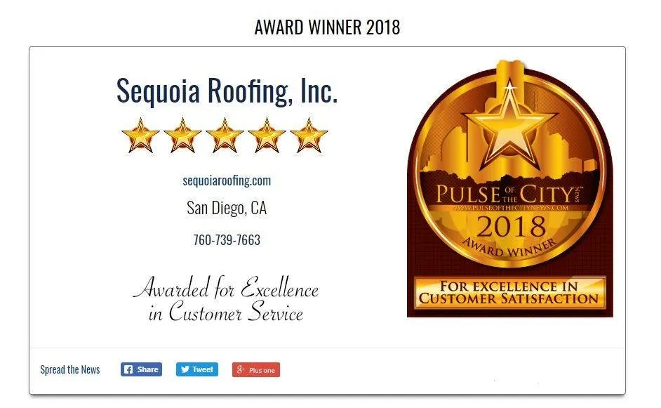 Slide of Sequoia Roofing