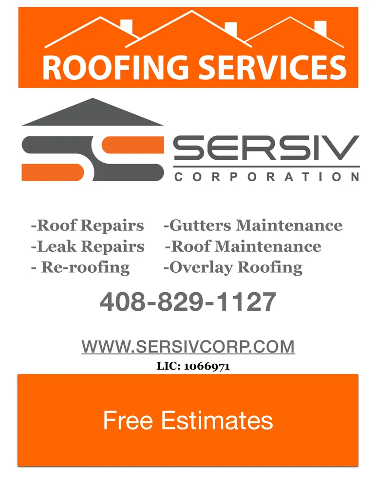 Slide of Sersiv Roofing Corporation