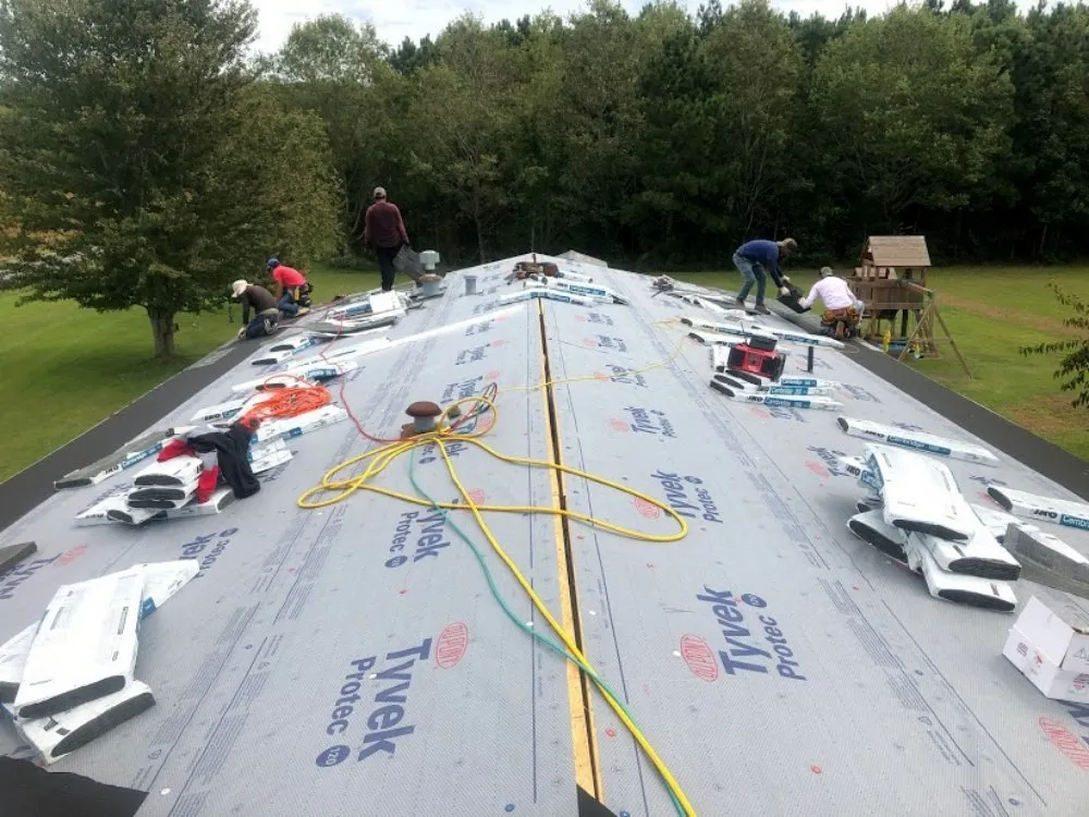 Slide of Service Company Roofing