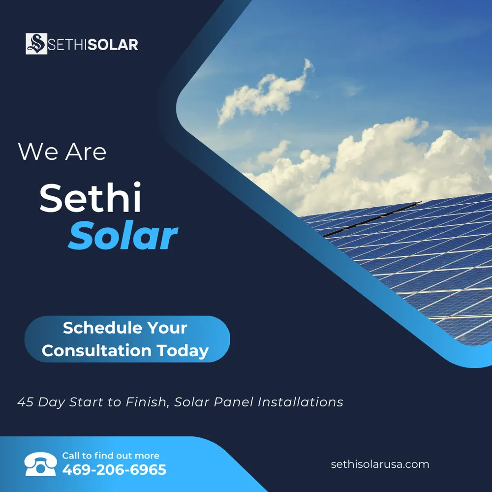 Slide of Sethi Solar