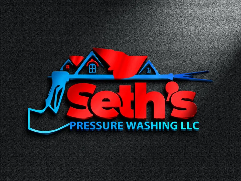 Slide of Seths pressure washing