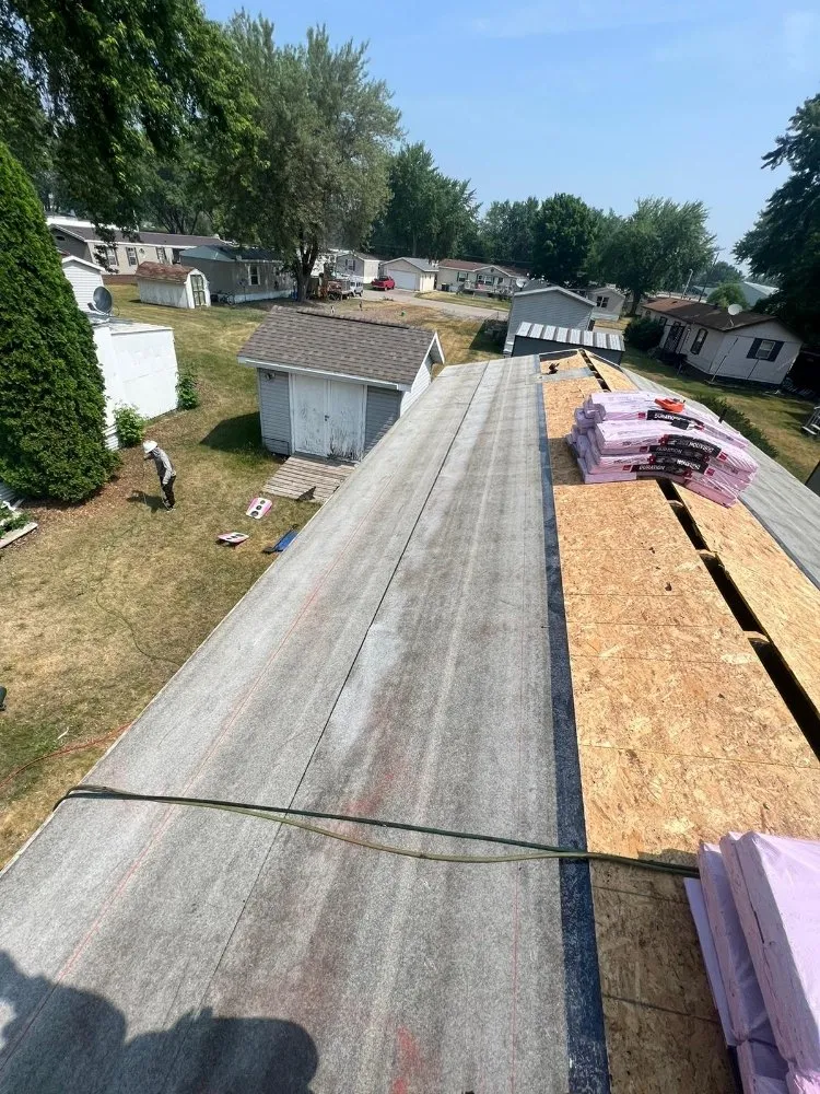 Professional residential roofing service for fast service in Hilltop, MN by Seus Guaman