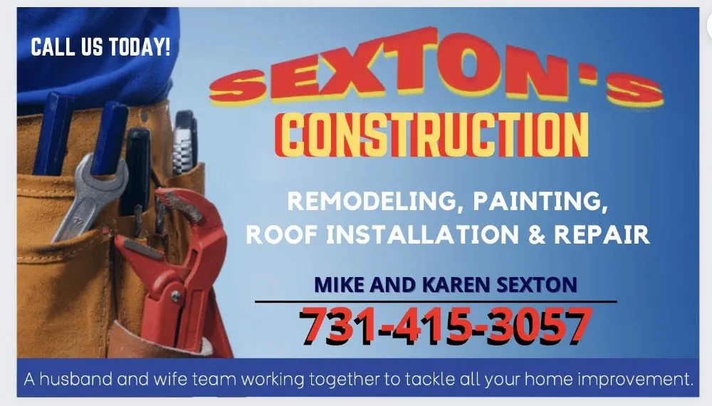 Slide of Sexton's Construction