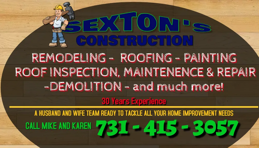 Slide of Sexton's Construction