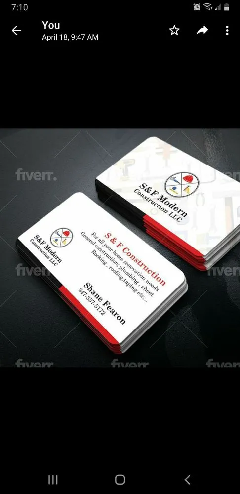 Slide of S&f Modern Construction