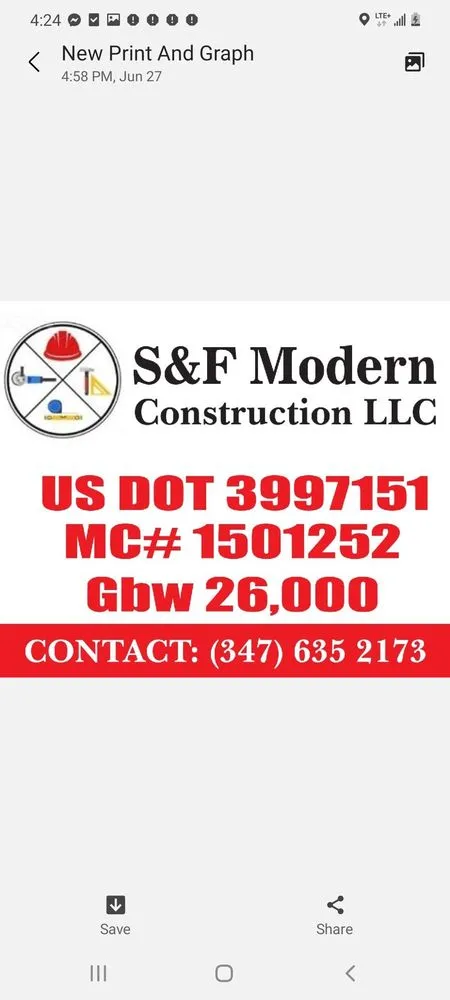 Slide of S&f Modern Construction
