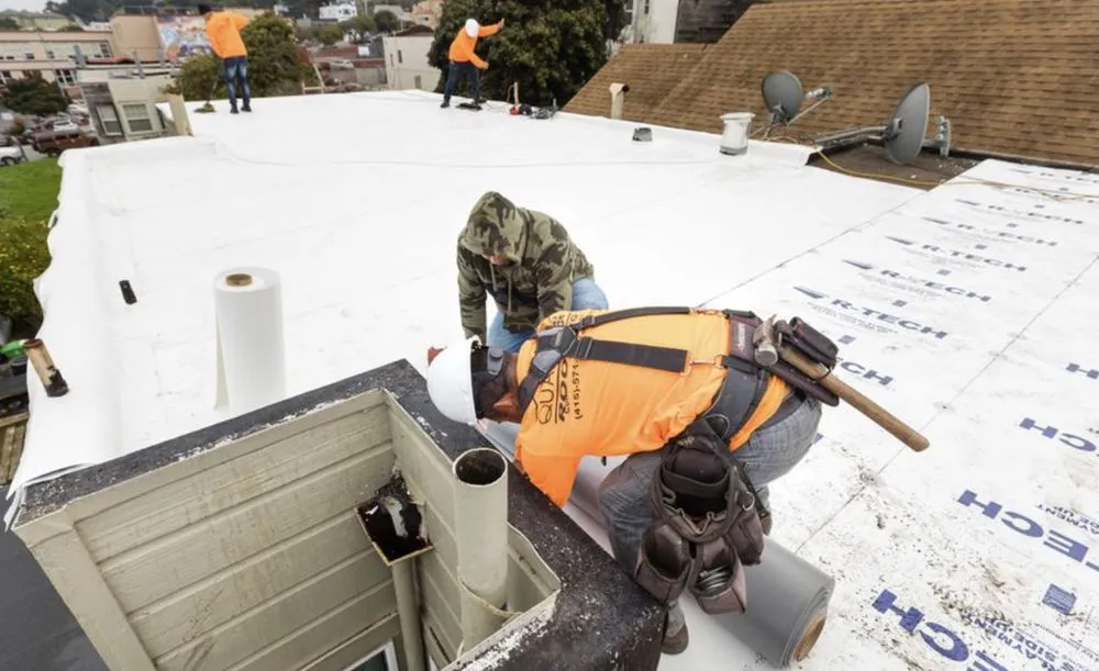 Slide of SF Pro Roofing