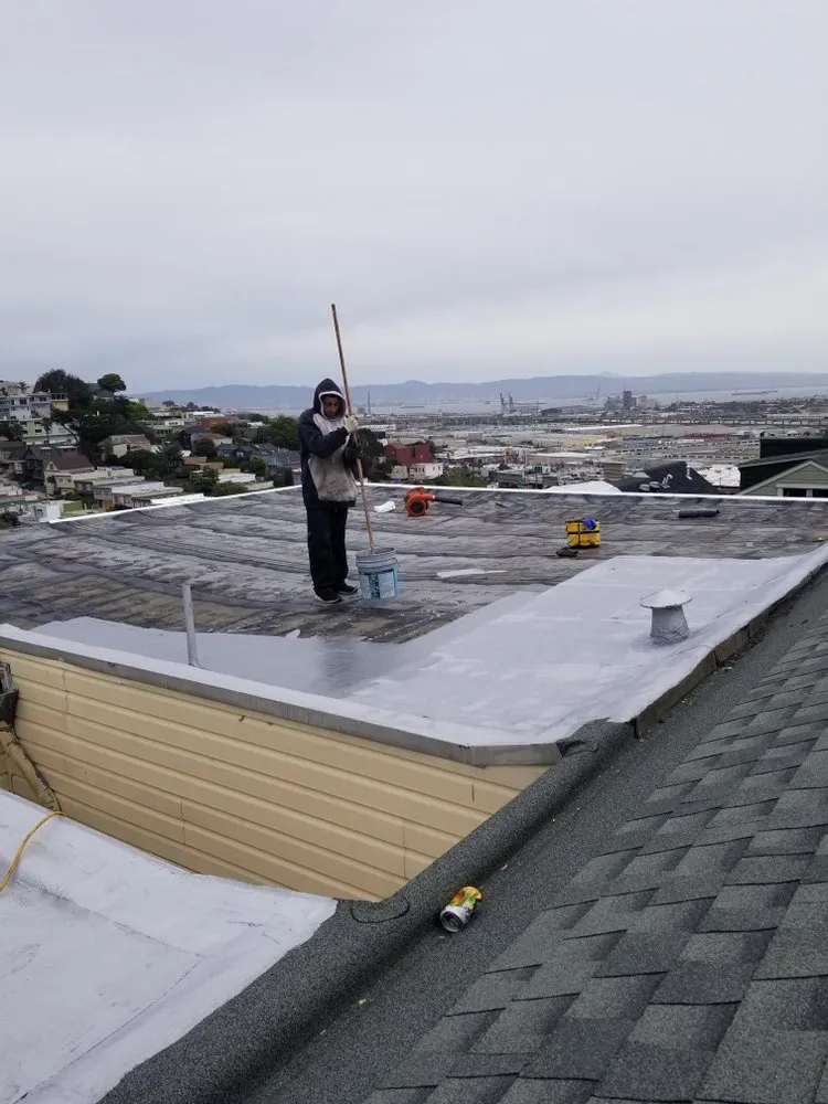Slide of SF Roof Repair