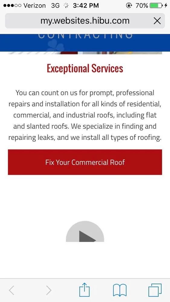 Slide of Shamrock Contracting Compamy