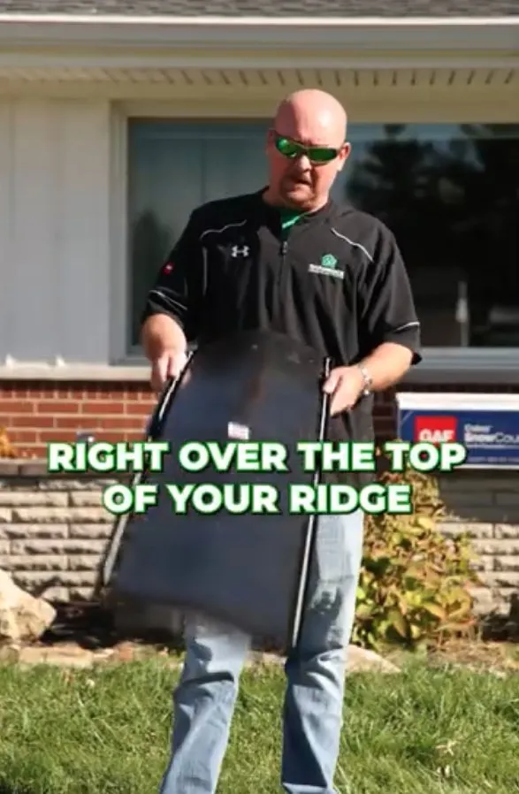 Licensed residential roofing service with free inspection in West Chester Township, OH by Shamrock Restoration
