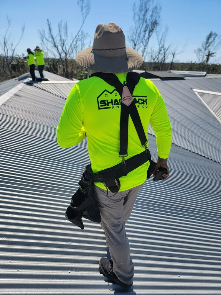 Slide of Shamrock Roofing