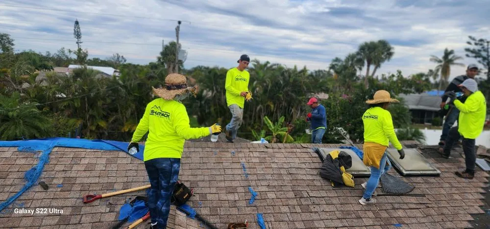 Slide of Shamrock Roofing