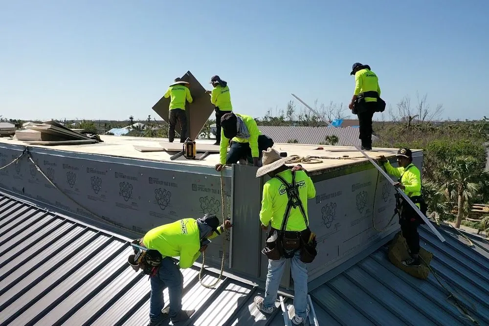 Slide of Shamrock Roofing