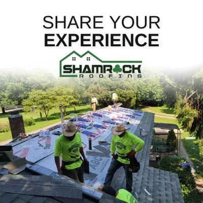 Shamrock Roofing Logo