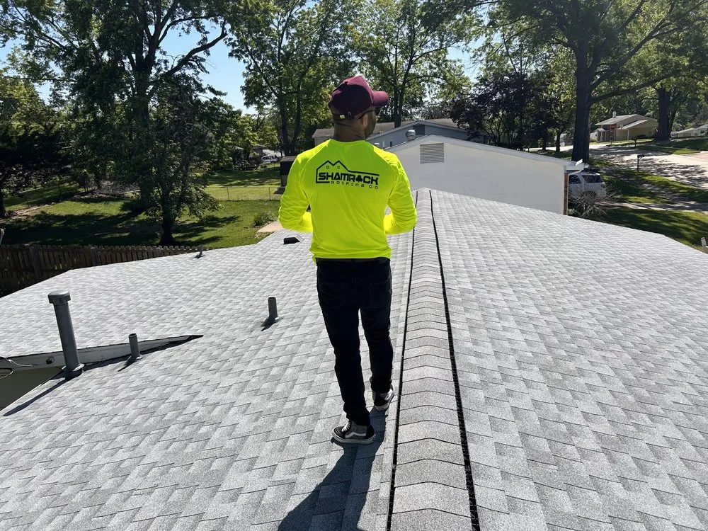 Slide of Shamrock Roofing