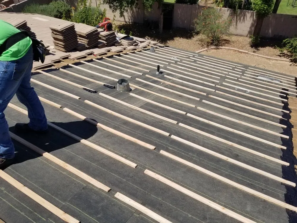 Slide of Shamrock Roofing Services