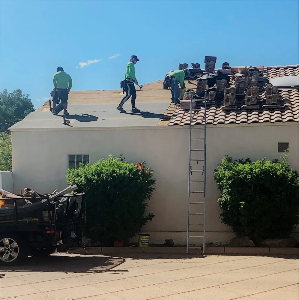 Slide of Shamrock Roofing Services