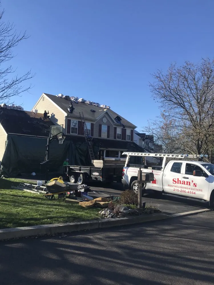 Slide of Shan's Roofing Siding And Gutters