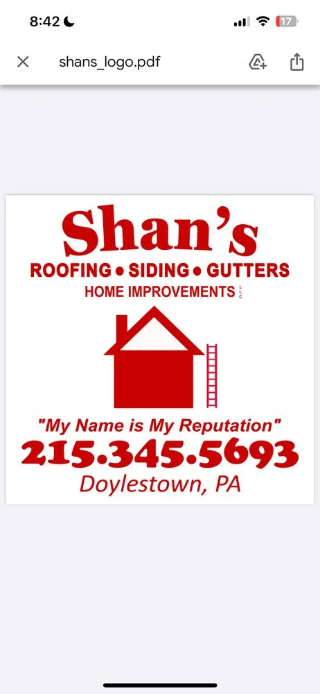 Slide of Shan's Roofing Siding And Gutters