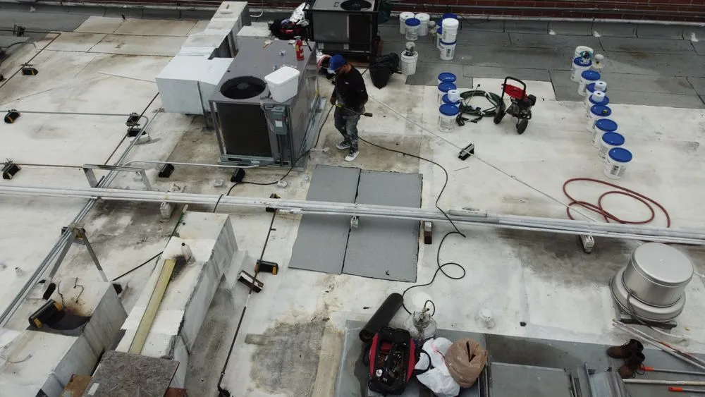 Slide of Shark Commercial Roofing Systems