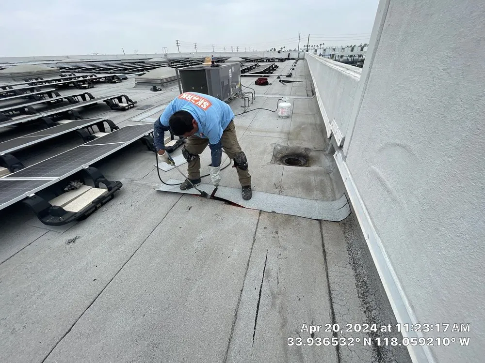 Slide of Shark Commercial Roofing Systems