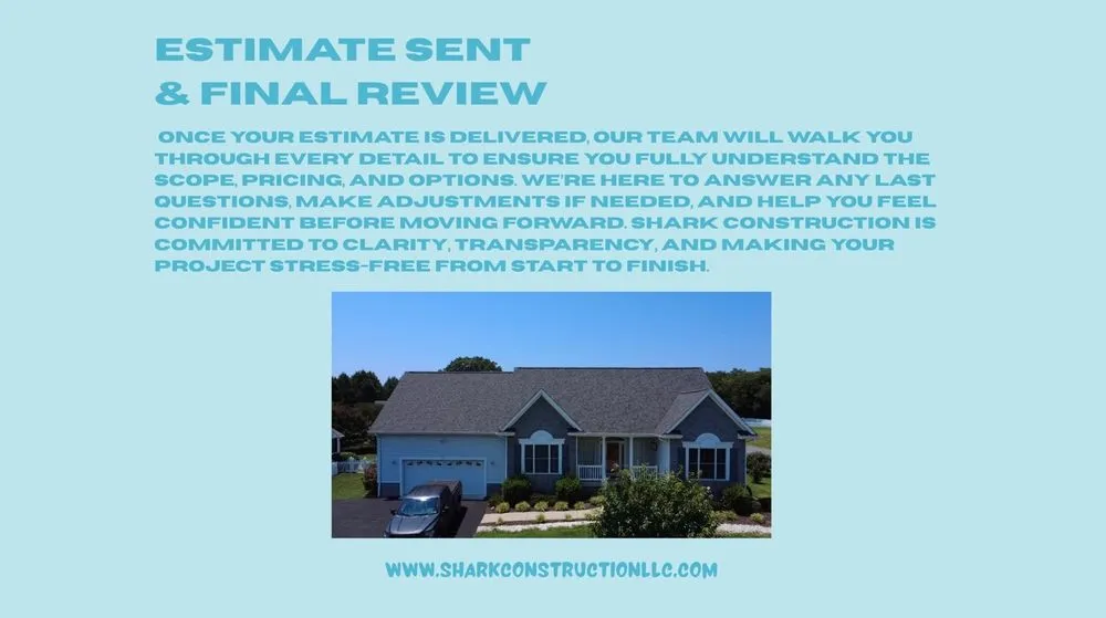 Slide of Shark Construction