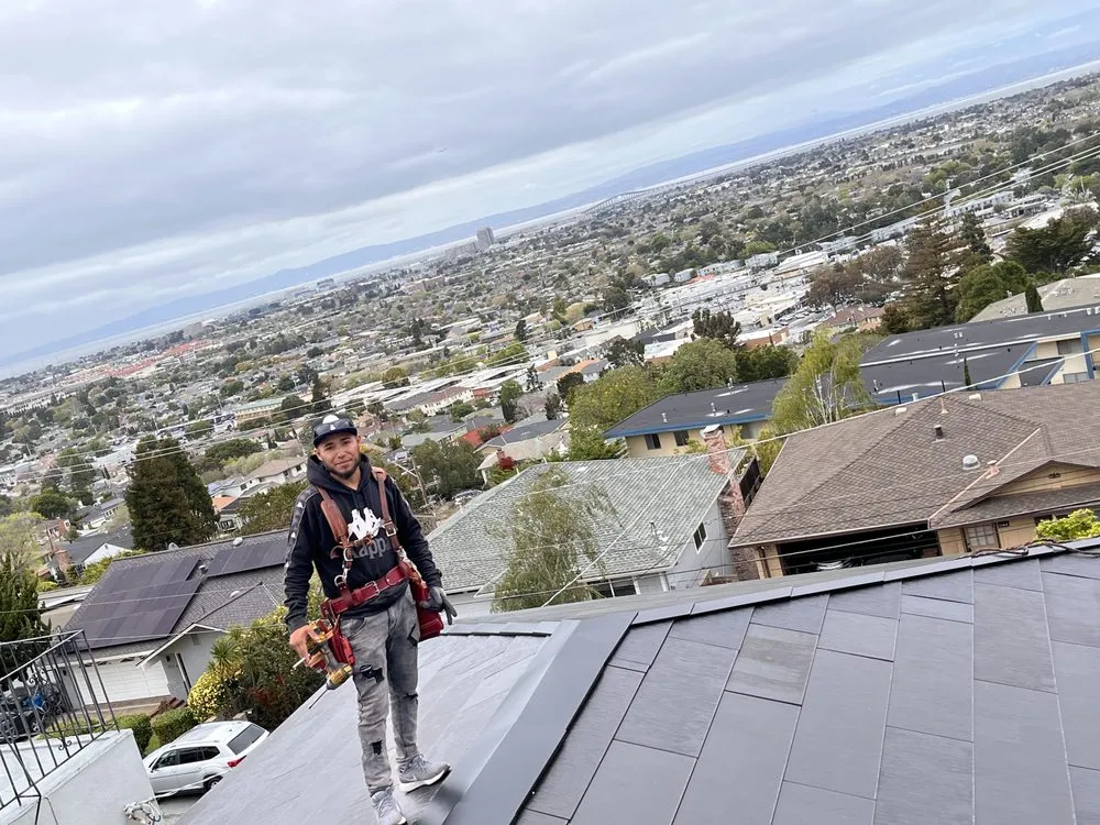 Slide of Sharks roofing