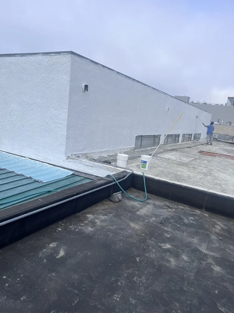 Slide of Sharks roofing