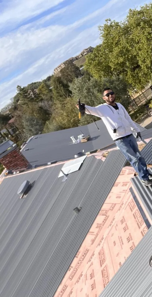 Slide of Sharks roofing