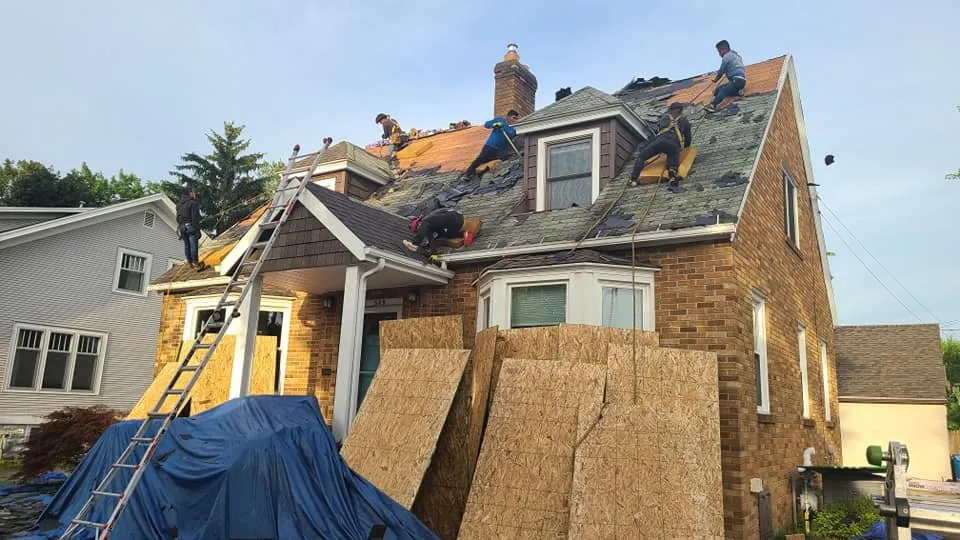 Slide of Sharp Roofing