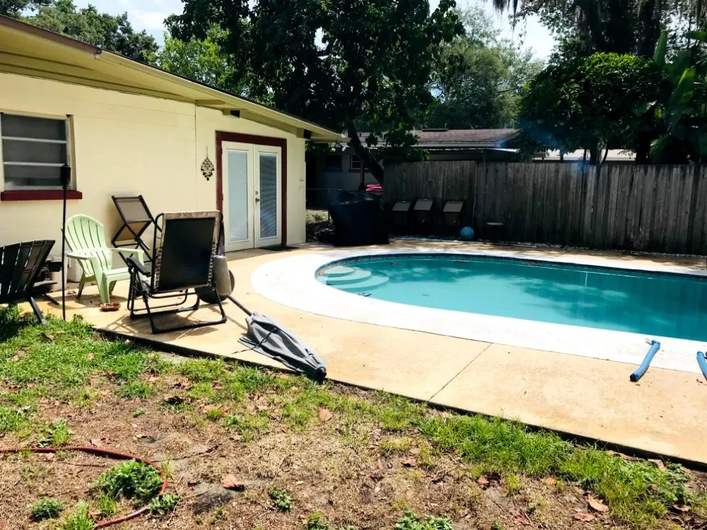 Slide of Sharpe's Pressure Washing Service