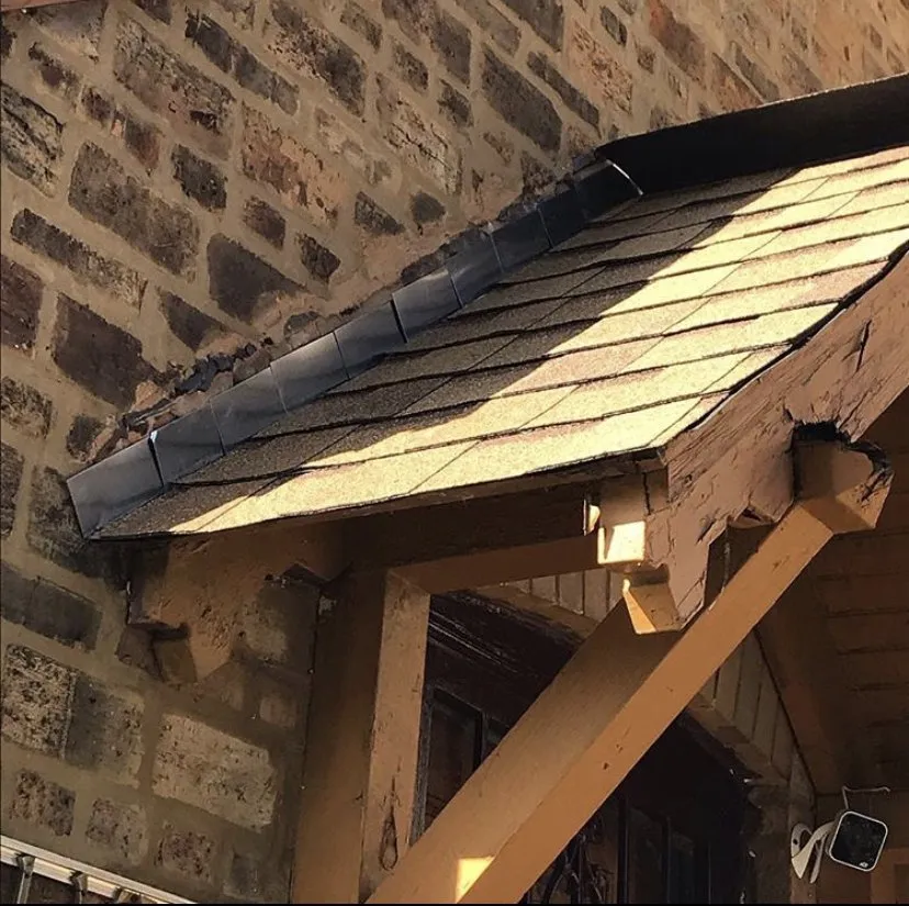 Slide of Shawns Roofing