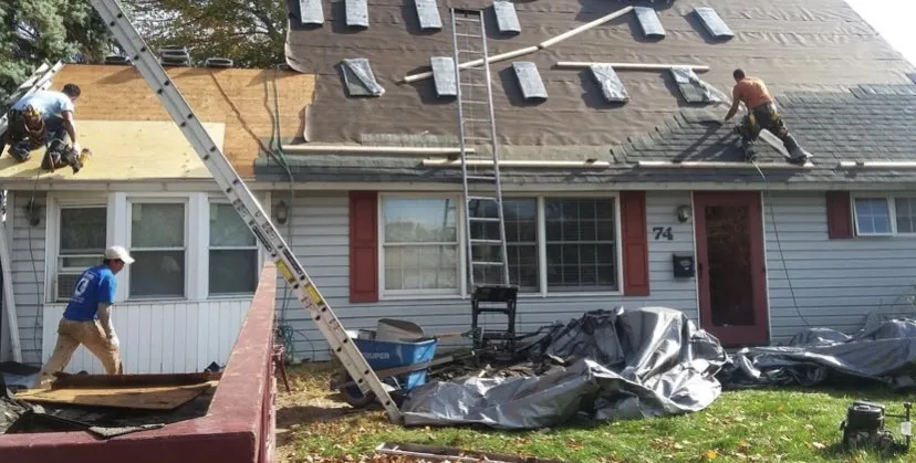 Slide of Shawns Roofing